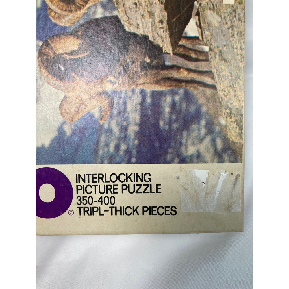 Vintage TUCO Big Horn Country Puzzle 350-400 Pieces No 5980 - Picture 4 of 5